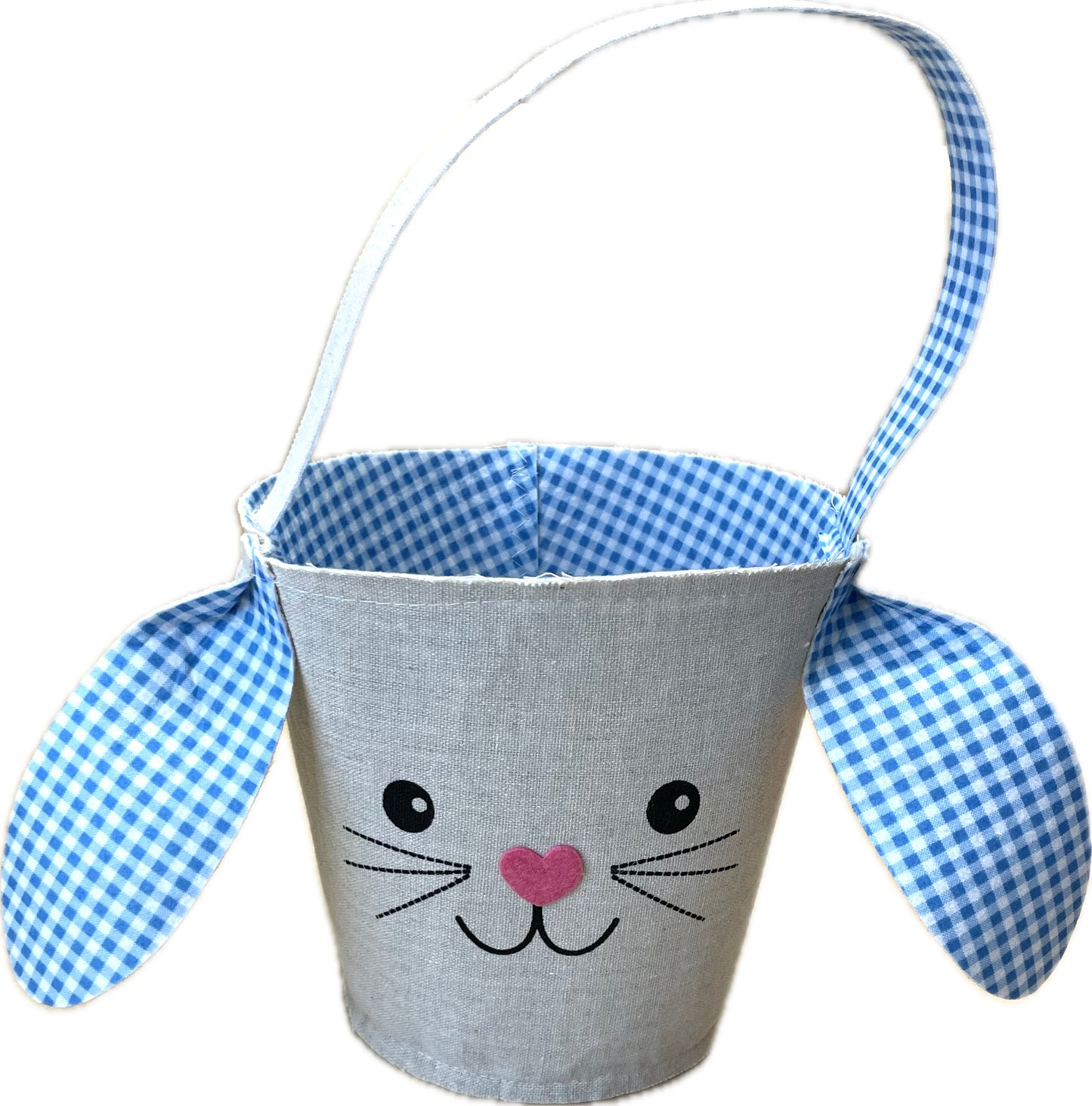 Personalized Furry Bunny Easter Basket