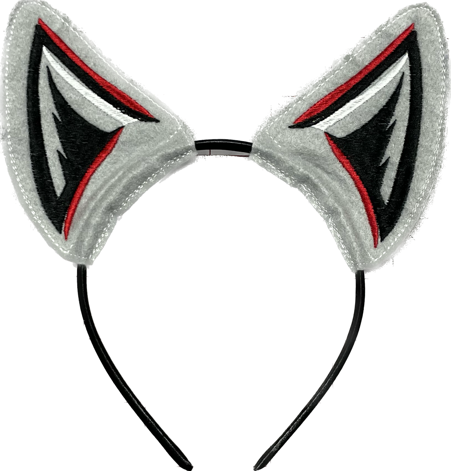 Spirit Headbands Custom Embroidered Mascot Ears- Lawton Paw Paw Mattawan Gear