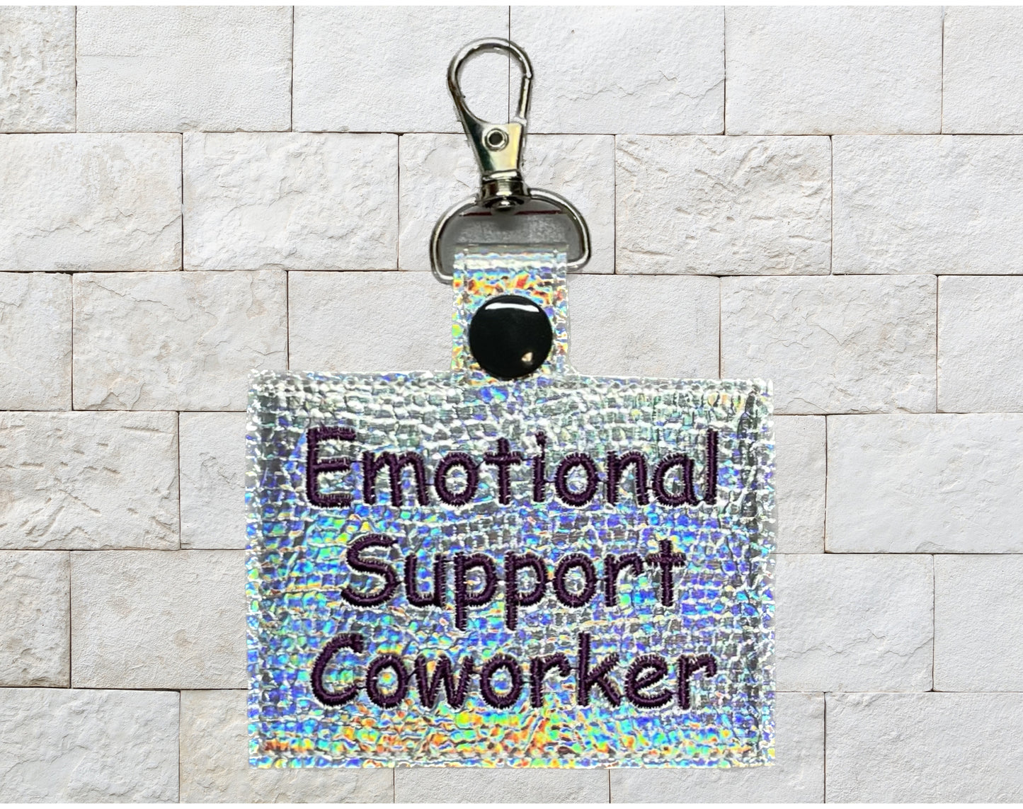 Emotional Support Coworker Key Fob