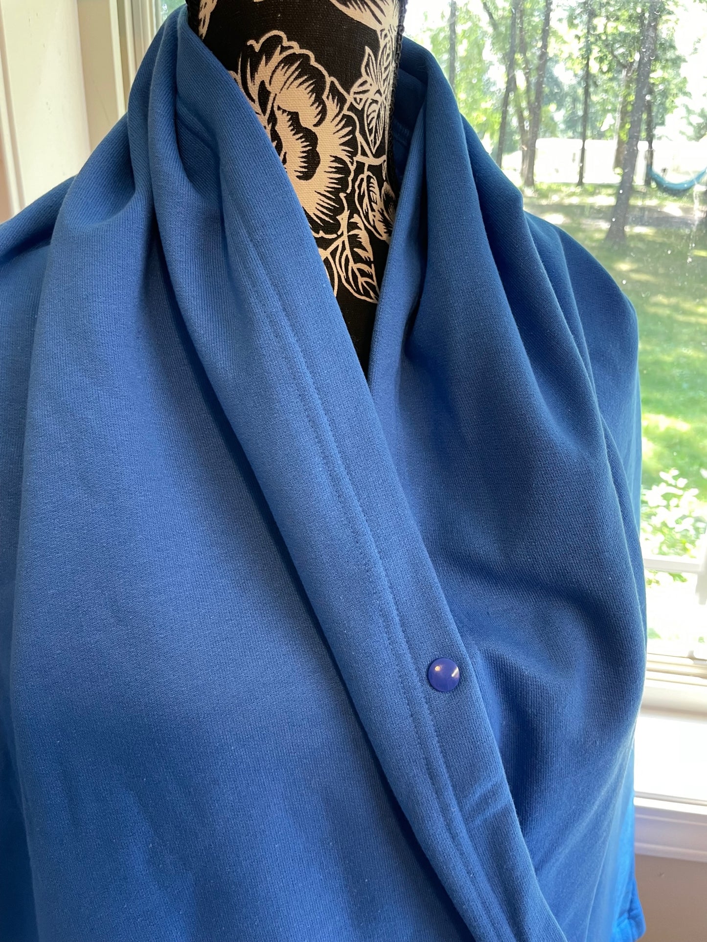 Custom Embroidered Sweatshirt Blanket/Cape- Lawton Gear