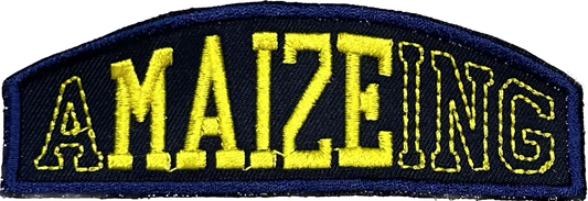 Amaizing Custom Embroidered Patch- Choose Sew or Iron On