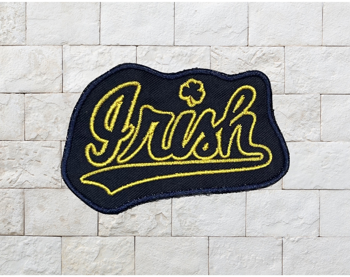 Irish Classic Custom Embroidered Patch- Choose Sew or Iron On