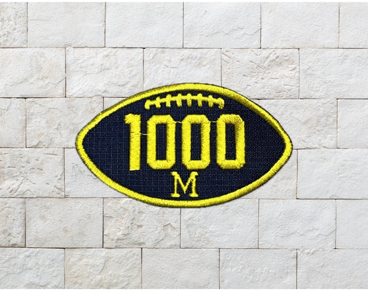 Michigan Football Helmet Sticker Replica Patches