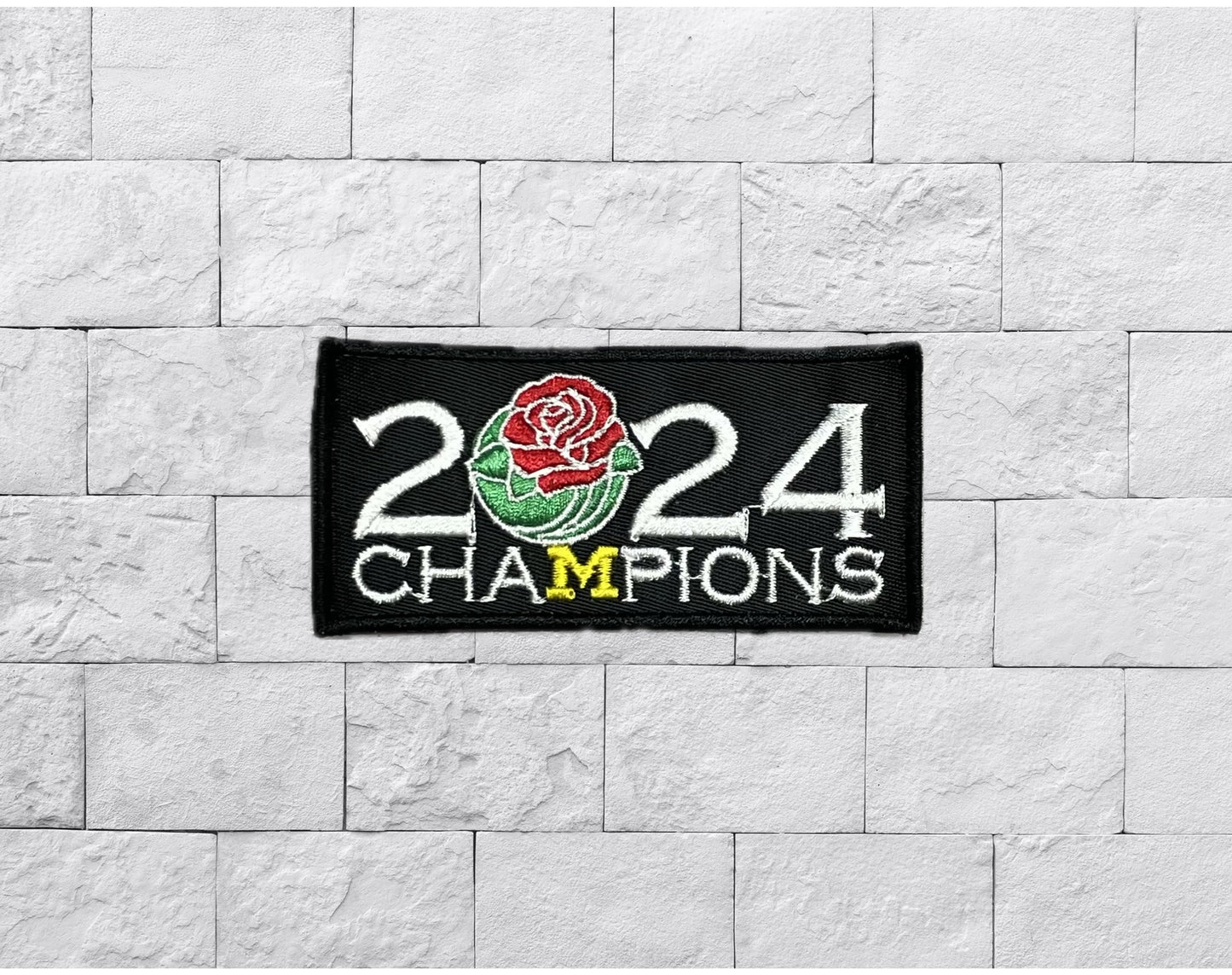 2024  Rose Bowl/College Football Playoff Custom Patches