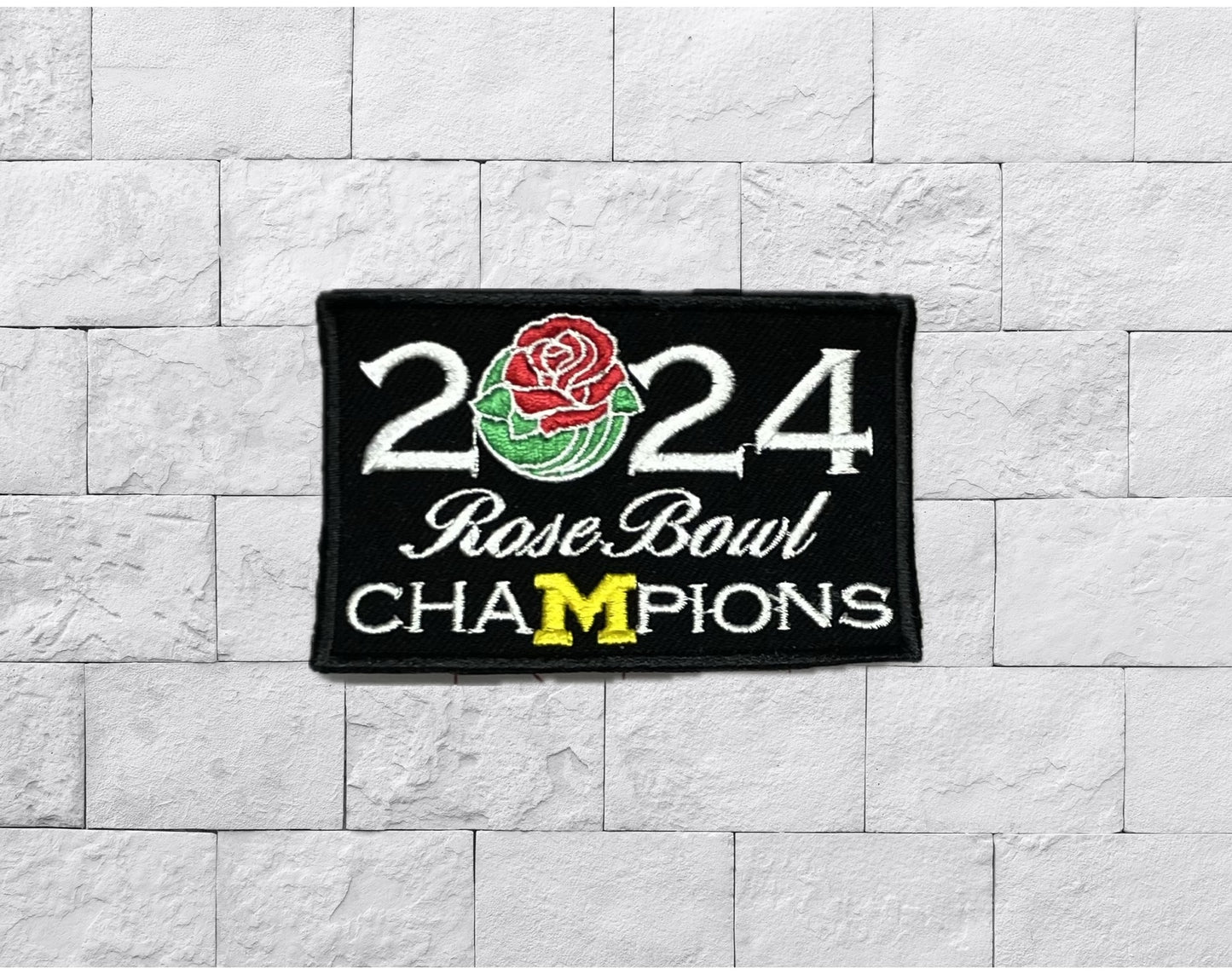 2024  Rose Bowl/College Football Playoff Custom Patches