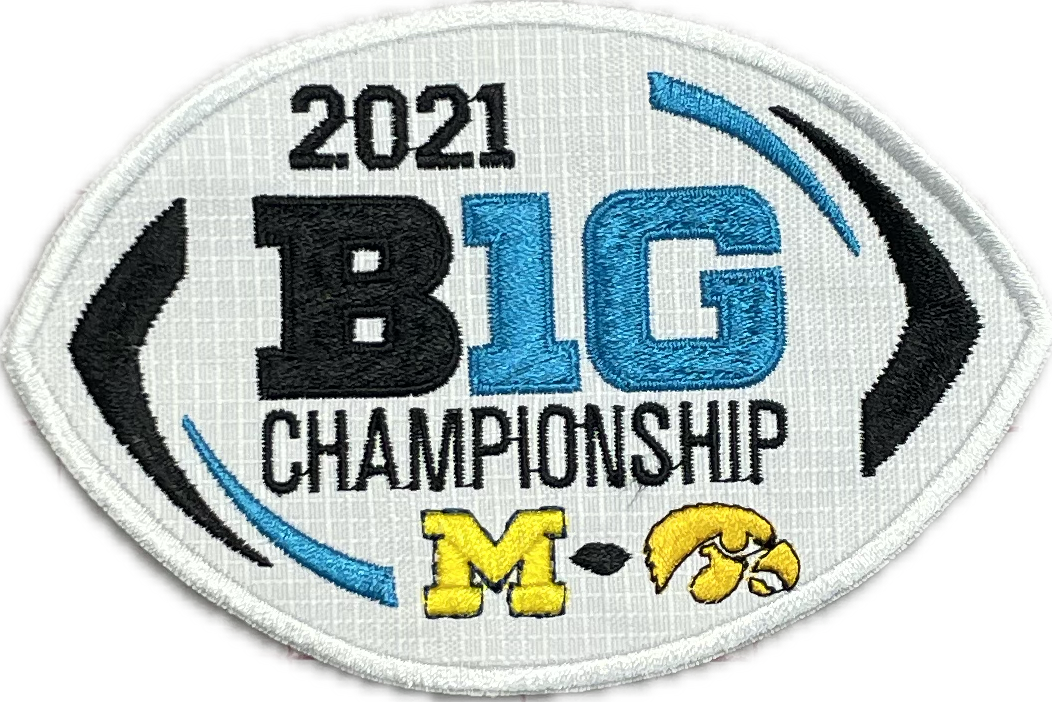 Michigan Big 10 Championship Patches- Sew or Iron On