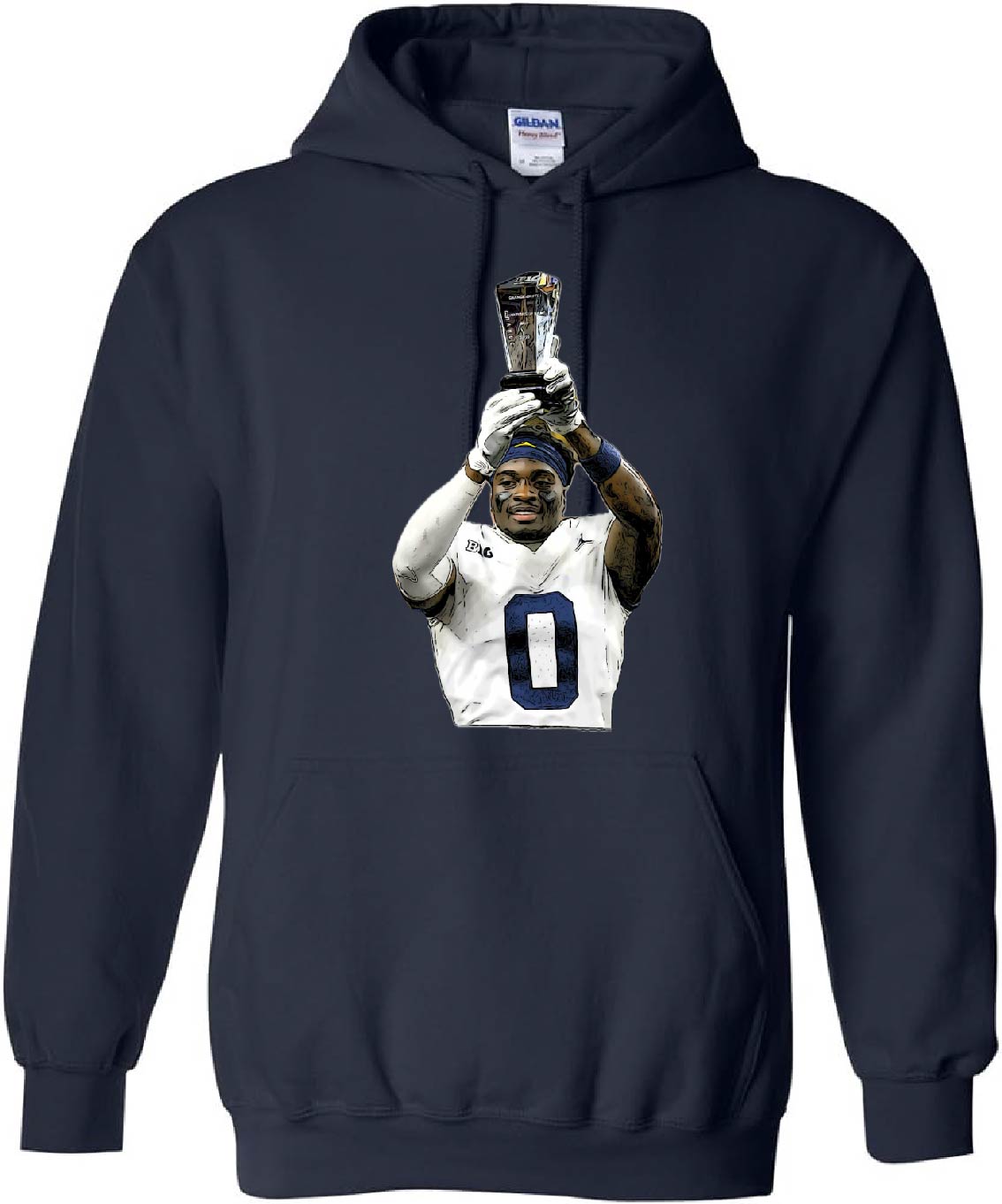 Mike Sainristil BIG Championship MVP Hoodie